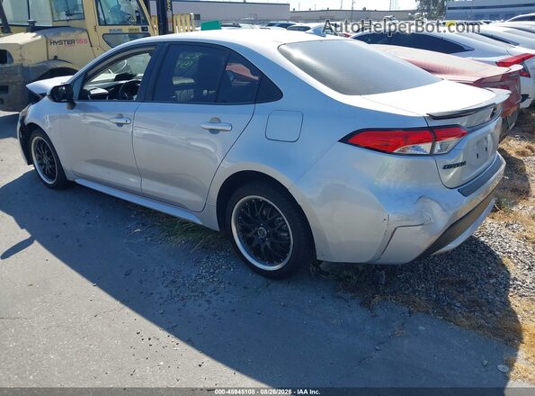 JTDEPMAE8NJ199951 2022 TOYOTA COROLLA Серебряный Задняя левая четверть