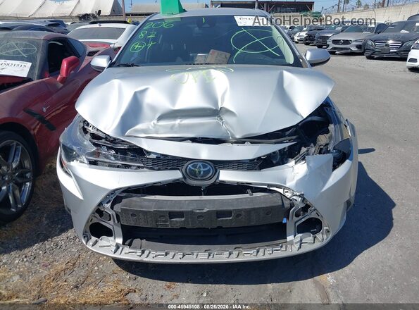 JTDEPMAE8NJ199951 2022 TOYOTA COROLLA Серебряный Вид задней части салона