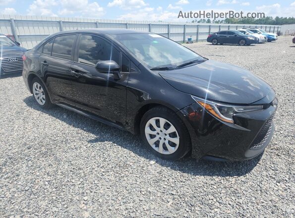 JTDEPMAE8NJ211824 2022 TOYOTA COROLLA Черный Передняя правая четверть