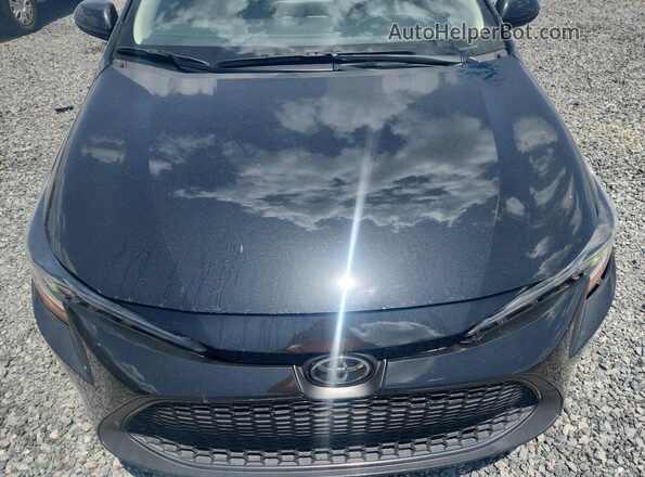 JTDEPMAE8NJ211824 2022 TOYOTA COROLLA Черный Вид задней части салона