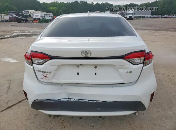 JTDEPMAE9MJ137392 2021 TOYOTA COROLLA White Widok z tyłu