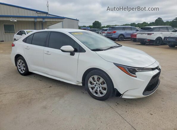 JTDEPMAE9MJ137392 2021 TOYOTA COROLLA White Przód prawy