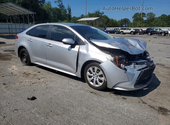 JTDEPMAE9MJ138106 2021 TOYOTA COROLLA Серебряный Передняя правая четверть