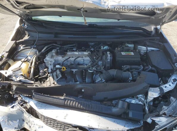 JTDEPMAE9MJ138106 2021 TOYOTA COROLLA Серебряный Вид задней части салона