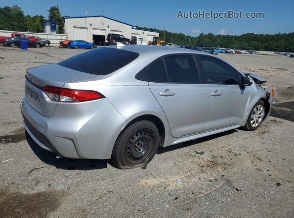 JTDEPMAE9MJ138106 2021 TOYOTA COROLLA Серебряный Задняя правая четверть