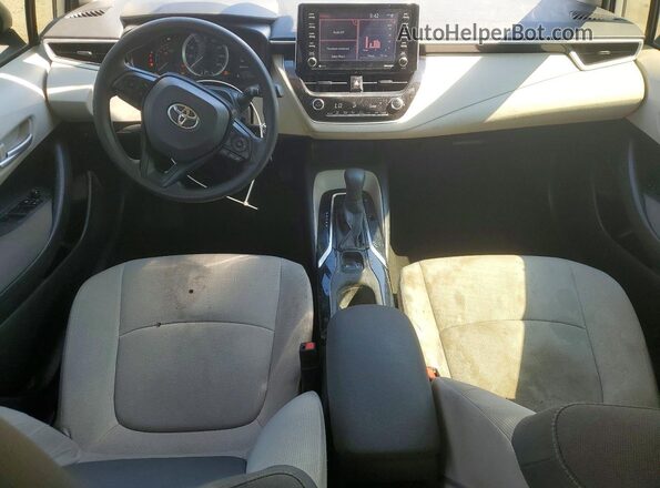 JTDEPMAE9MJ138106 2021 TOYOTA COROLLA Серебряный Вид панели приборов