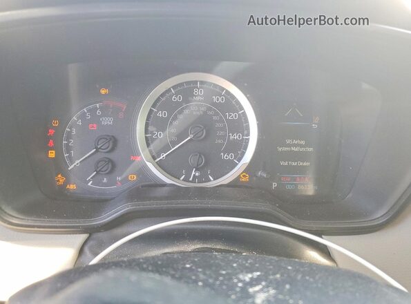 JTDEPMAE9MJ138106 2021 TOYOTA COROLLA Серебряный Вид щитка приборов