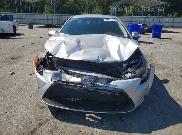 JTDEPMAE9MJ138106 2021 TOYOTA COROLLA Серебряный Вид спереди