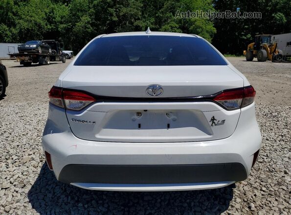 JTDEPMAE9MJ141765 2021 TOYOTA COROLLA Белый Вид сзади