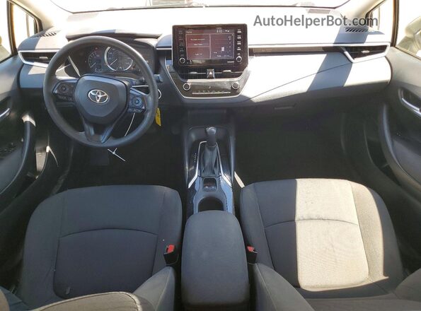 JTDEPMAE9MJ141765 2021 TOYOTA COROLLA Белый Вид панели приборов