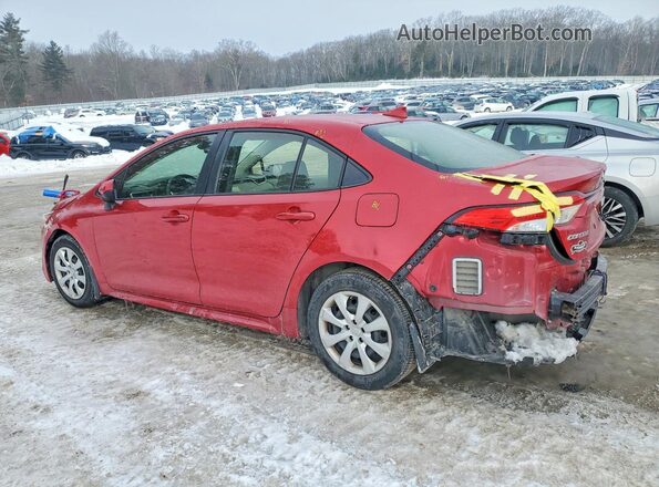 JTDEPMAE9MJ172143 2021 TOYOTA COROLLA Red Trasero izquierdo