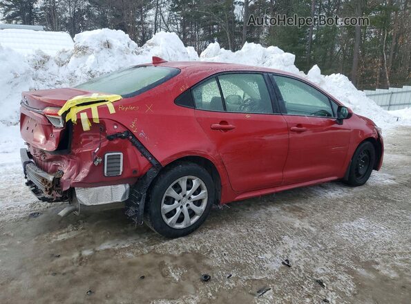 JTDEPMAE9MJ172143 2021 TOYOTA COROLLA Red Trasero derecho