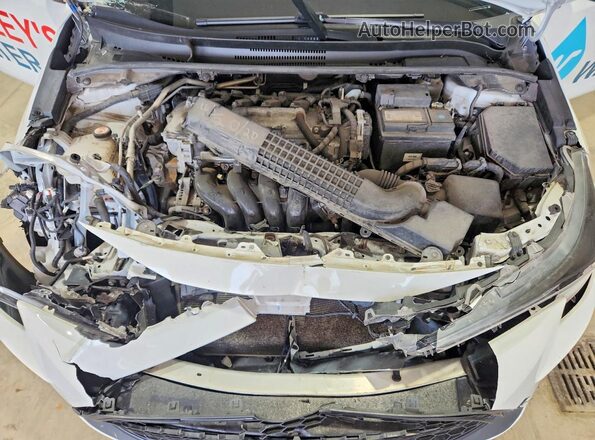 JTDEPMAE9N3017565 2022 TOYOTA COROLLA White Вид задньої частини салону