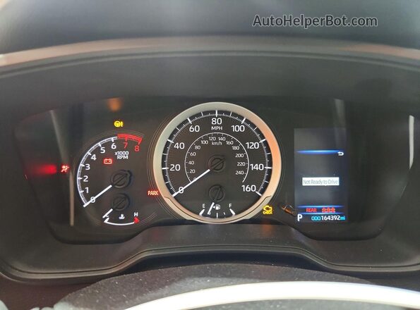 JTDEPMAE9N3017565 2022 TOYOTA COROLLA White Вид щитка приладів
