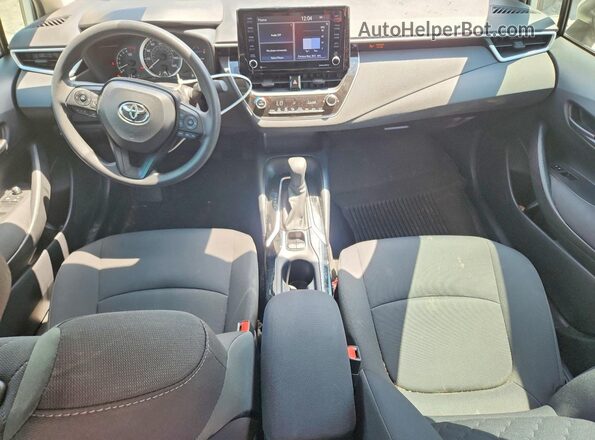 JTDEPMAE9N3018456 2022 TOYOTA COROLLA White Вид панелі приладів