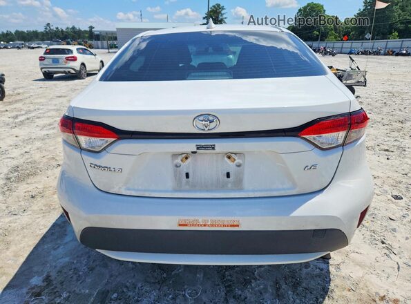 JTDEPMAE9N3018456 2022 TOYOTA COROLLA White Вид ззаду