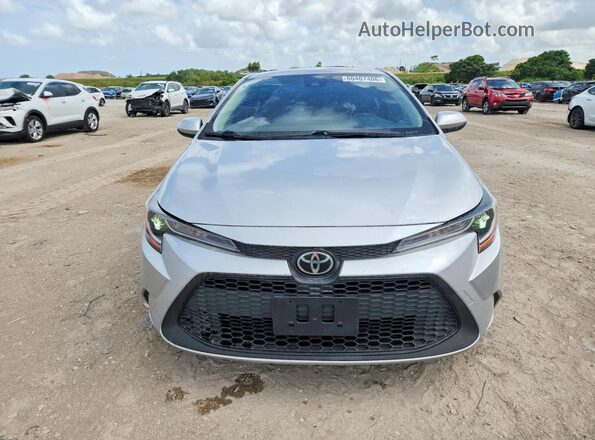 JTDEPMAE9NJ202324 2022 TOYOTA COROLLA Серебряный Вид спереди