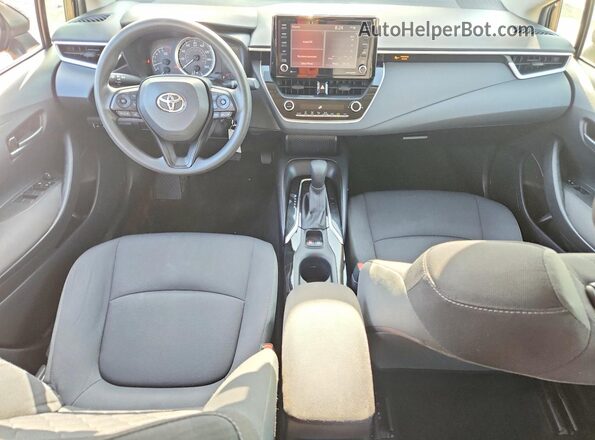 JTDEPMAE9NJ219687 2022 TOYOTA COROLLA Black Vista del salpicadero