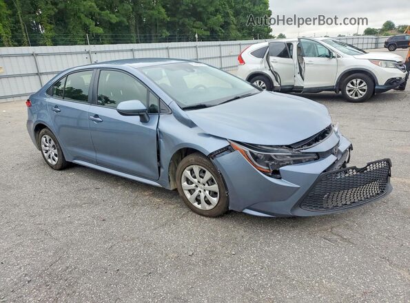 JTDEPMAE9NJ224713 2022 TOYOTA COROLLA Blue Front right