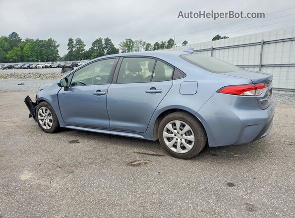 JTDEPMAE9NJ224713 2022 TOYOTA COROLLA Blue Rear left