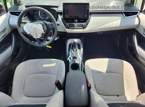 JTDEPMAEXMJ118012 2021 TOYOTA COROLLA Gray წინა პანელის ხედი