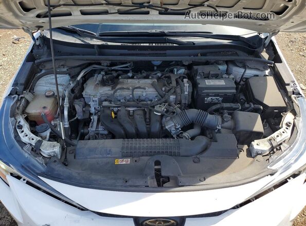 JTDEPMAEXMJ159840 2021 TOYOTA COROLLA White Սալոնի հետևի տեսք