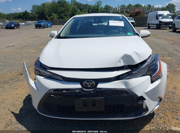 JTDEPMAEXMJ185497 2021 TOYOTA COROLLA White Widok zestawu wskaźników