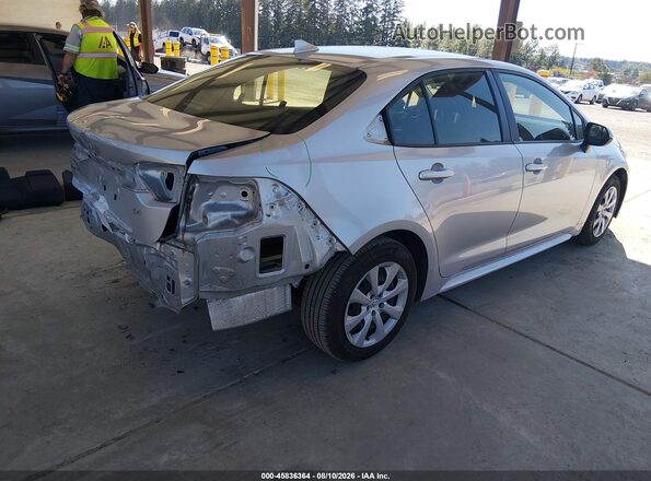JTDEPMAEXN3005389 2022 TOYOTA COROLLA Silver Rear right