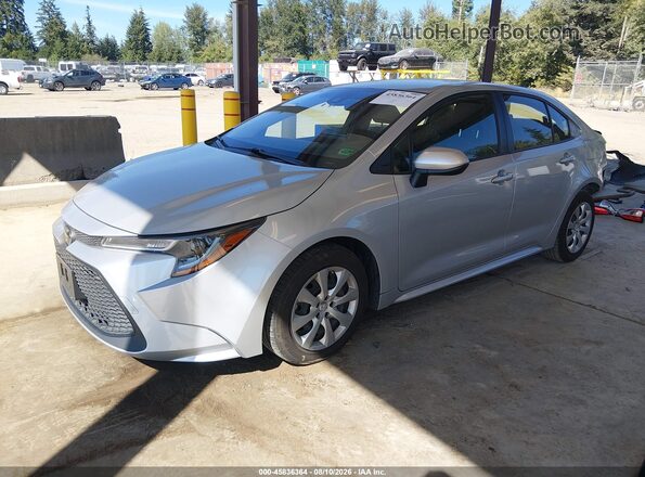 JTDEPMAEXN3005389 2022 TOYOTA COROLLA Silver Front left