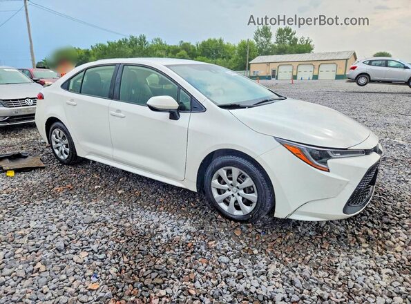 JTDEPMAEXNJ194637 2022 TOYOTA COROLLA White Przód prawy
