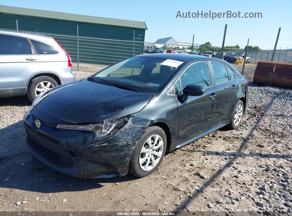 JTDEPMAEXNJ212991 2022 TOYOTA COROLLA Черный Передняя левая четверть