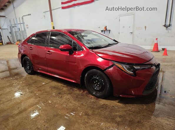 JTDEPMAEXNJ215275 2022 TOYOTA COROLLA Red 