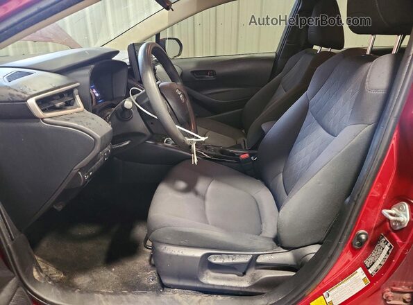 JTDEPMAEXNJ215275 2022 TOYOTA COROLLA Red წინა სალონის ხედი