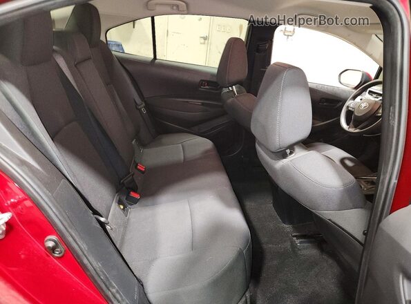 JTDEPMAEXNJ215275 2022 TOYOTA COROLLA Red უკანა სავარძლების ხედი