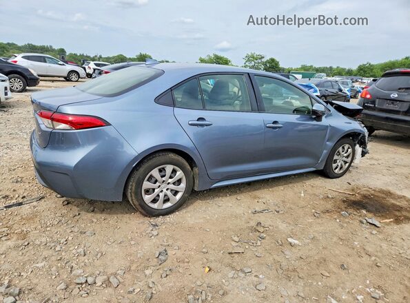JTDEPMAEXNJ222775 2022 TOYOTA COROLLA Blue უკანა მარჯვენა