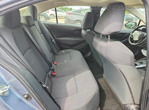 JTDEPMAEXNJ222775 2022 TOYOTA COROLLA Blue უკანა სავარძლების ხედი