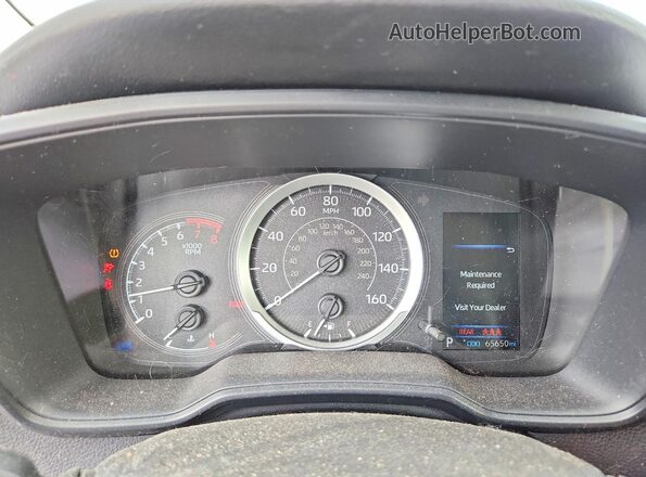 JTDEPMAEXNJ222775 2022 TOYOTA COROLLA Blue ხელსაწყოთა პანელის ხედი