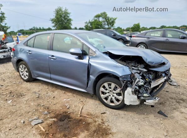 JTDEPMAEXNJ222775 2022 TOYOTA COROLLA Blue წინა მარჯვენა