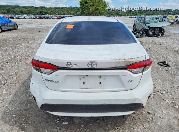JTDEPRAE0LJ023342 2020 TOYOTA COROLLA White Вид ззаду