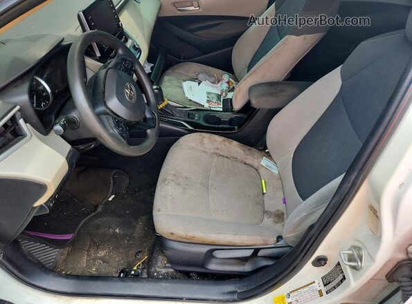 JTDEPRAE0LJ023342 2020 TOYOTA COROLLA White Вид салону спереду