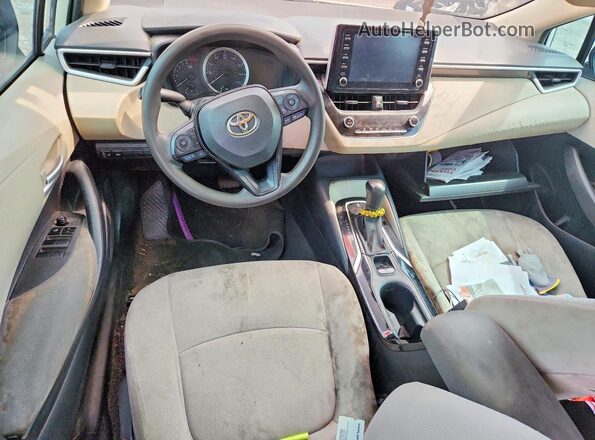 JTDEPRAE0LJ023342 2020 TOYOTA COROLLA White Вид панелі приладів