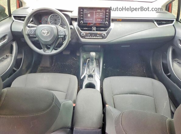 JTDEPRAE0LJ042943 2020 TOYOTA COROLLA Красный Вид панели приборов