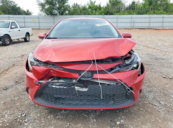 JTDEPRAE0LJ042943 2020 TOYOTA COROLLA Красный Вид спереди