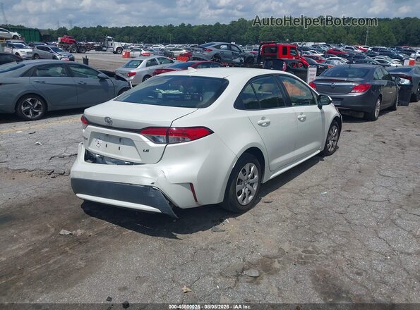 JTDEPRAE0LJ075232 2020 TOYOTA COROLLA White Trasero derecho