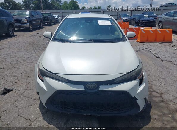 JTDEPRAE0LJ075232 2020 TOYOTA COROLLA White Vista del cuadro de instrumentos