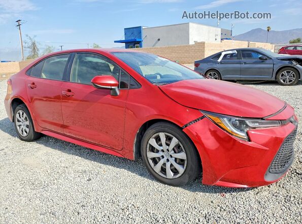 JTDEPRAE0LJ090989 2020 TOYOTA COROLLA Red Передня права чверть