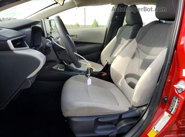 JTDEPRAE0LJ090989 2020 TOYOTA COROLLA Red Вид салону спереду
