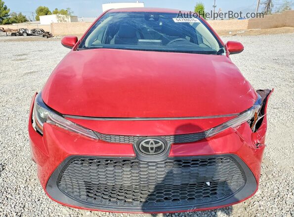 JTDEPRAE0LJ090989 2020 TOYOTA COROLLA Red Вид спереду