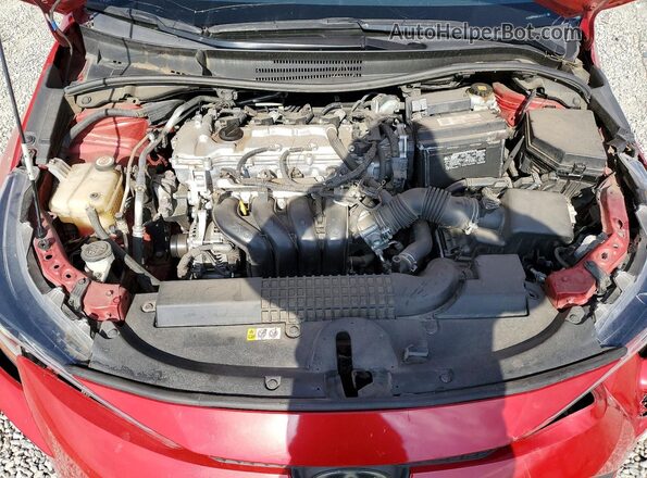 JTDEPRAE0LJ090989 2020 TOYOTA COROLLA Red Вид задньої частини салону
