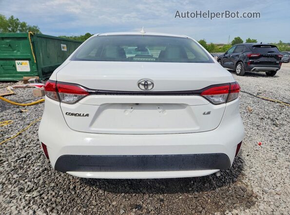 JTDEPRAE1LJ028002 2020 TOYOTA COROLLA White Вид ззаду